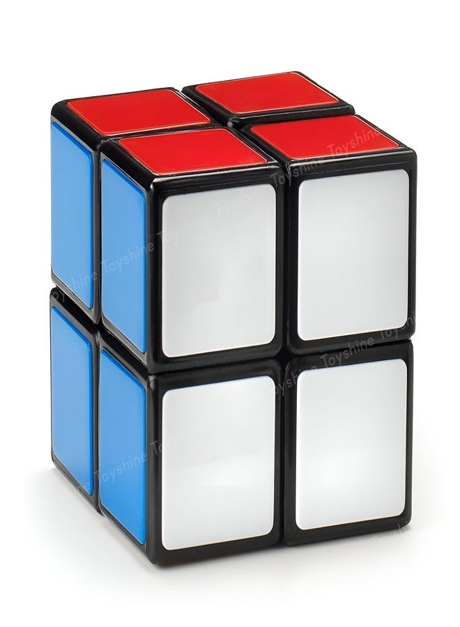 توي شاين مكعب توي شاين 2×2 بدون ملصقات، سهل اللعب، سريع، لتخفيف التوتر، لعبة ألغاز للعصف الذهني للأطفال والكبار - Image 1